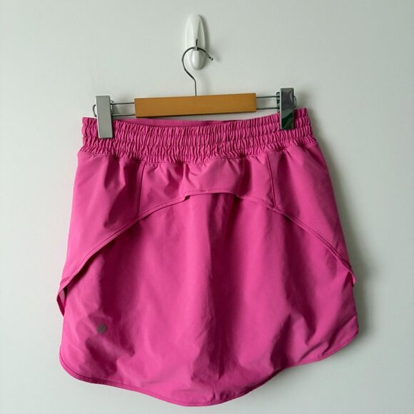 Lululemon Hotty Hot High Rise Sonic Pink Skirt Skort Size 6 - Picture 5 of 6